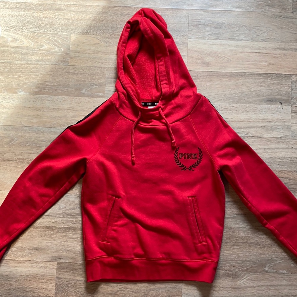 Red Hoodie by Victoria’s Secret PINK